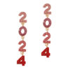 O1CN01TSJPe31gFnuVSV6eL_2213748334113-0-cib Wholesale 2024 Full Diamond Digital Zinc Alloy Earrings