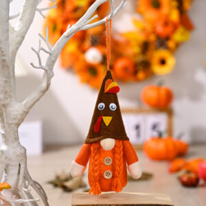 Harvest Festival with lamp Turkey doll pendant B