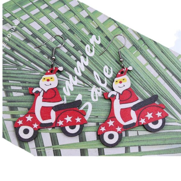 O1CN01TTn2BC1T3M6WELOWr_2677772326-0-cib Wholesale Christmas Santa Claus Elk Snowman Wooden Earrings
