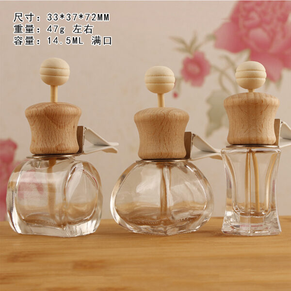 Wholesale 10ML Large Capacity Car Air Outlet Perfume Empty Bottle Car Ornaments