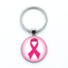 O1CN01TYw4GH1nHowGk7sYv_2216302925065-0-cib Wholesale Care Breast Cancer Vermicelli with Zinc Alloy Key Chain