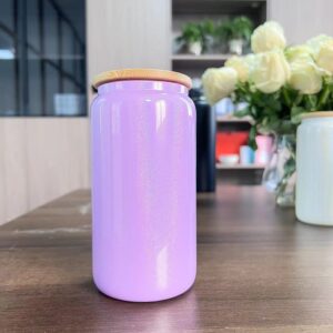 16oz Single Layer Rainbow Paint Purple / 401-500ml