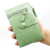 Wholesale PU Short Zipper Zero Wallet