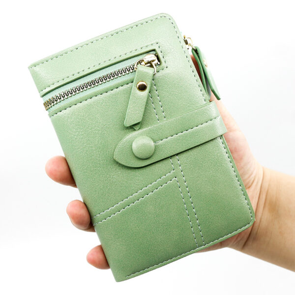 Wholesale PU Short Zipper Zero Wallet