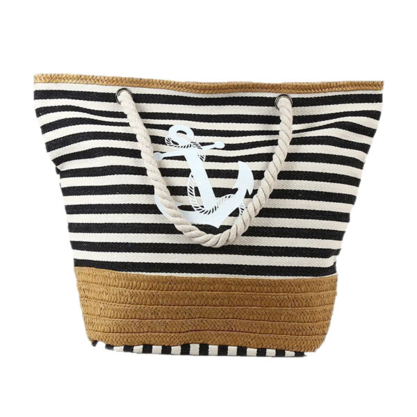 O1CN01TfZhYk1kzqMl9qgHZ_6000000004755-0-cib Wholesale One Shoulder Canvas Striped Tassel Beach Bag