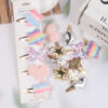 Wholesale Cute Sequin Stars Butterfly Heart Bangs Hair Clips