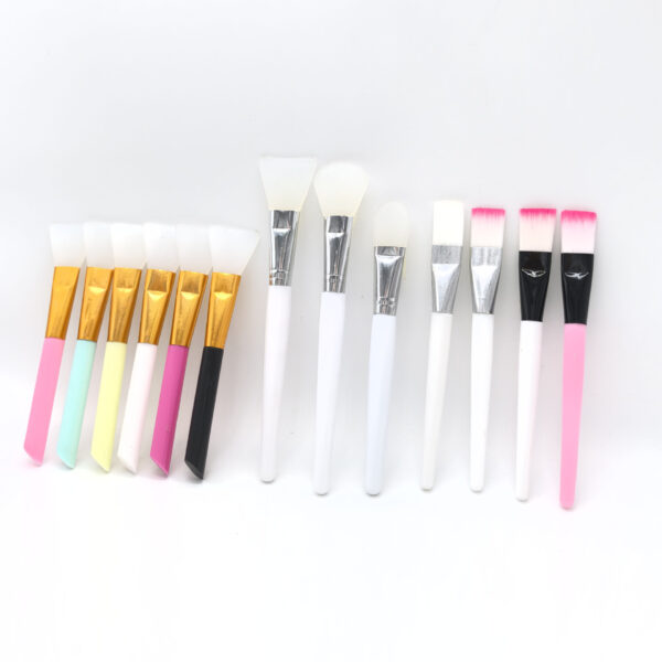 Wholesale Soft Tip Facial Mask Application Tool Silicone Brush