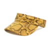 O1CN01Tmsp011HdHm9ZLUoT_2316640780-0-cib Wholesale PU Snake Print Empty Top Hat Sun Visor