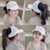 O1CN01ToIB9g21hq8dipoiL_2923317017-0-cib Wholesale Quick-drying Half-top Children's Thin Baseball Cap with Ponytail