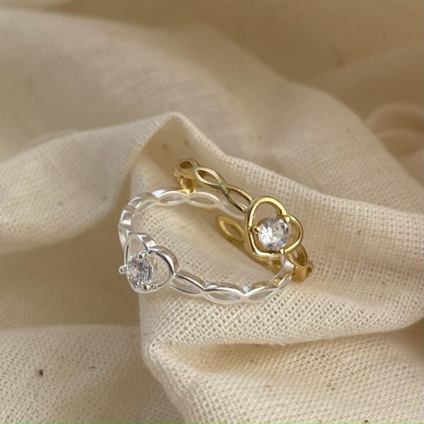 O1CN01ToT6vb1K9SpZFQ7U9_3066791121-0-cib Wholesale Zircon Love Sterling Silver Ring