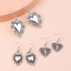 Wholesale Retro Ethnic Style Love Earrings Set