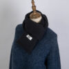 Wholesale Winter Labeled Knitted Woolen Solid Scarves