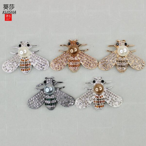 Wholesale Pearl Studded Bee Car Air Outlet Diy Alloy Accessories