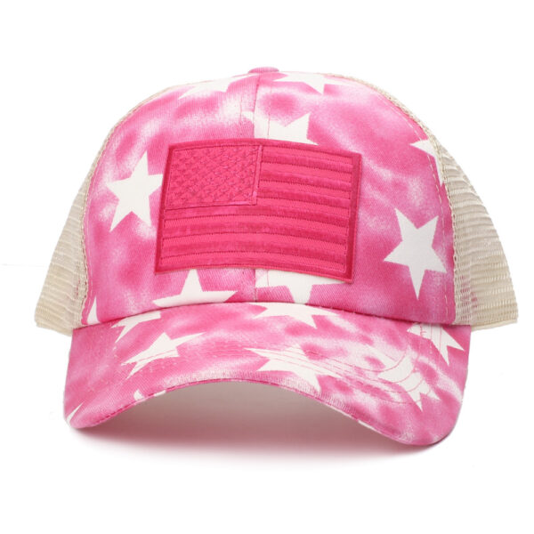Wholesale Summer Visor American Flag Star Cross Baseball Cap