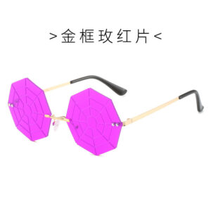 gold frame rose red film