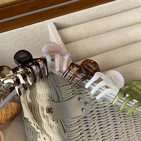 Wholesale Exquisite Small French Hair Accessories with Small Acetate sheet Hair Clips