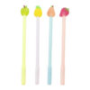 O1CN01Tum8L5291FweWyqAh_2838378007-0-cib Wholesale Creative Fruit Gel Pens Learning Stationery Office Supplies Plastic Signature Pens