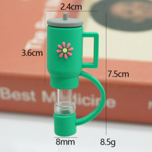 Small green cup 8mm / Bagged without straw