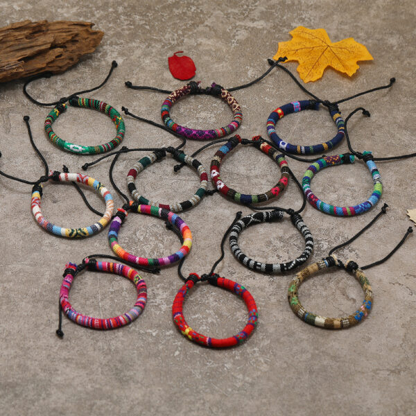 O1CN01TwHolH2Jm6j7BbaXV_2128219463-0-cib-1 Wholesale Bohemian Colored Wax Rope Bracelet
