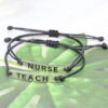 Wholesale Nurse EKG Braided Bracelet