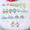 Wholesale Teacher's Day Acrylic Earrings