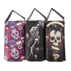O1CN01U2ucmP1a2cm0eQf8a__2548783272-0-cib Wholesale PU Colorful Calavera Skull Long Wallet
