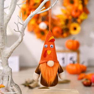 Harvest season with lamp Turkey doll pendant D