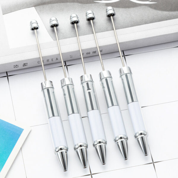 Wholesale Bearable Pens Inner Pole Insertion Paper Roll Paper Plastic Beadable Pen