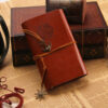 Wholesale Creative Pirate Leather Strap Loose Leaf Notebook