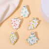 Wholesale Maple Leaf Ghost Halloween Horror Ghost Alloy Brooch