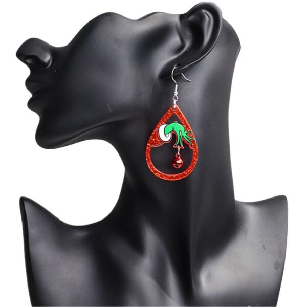 O1CN01UAulJq27SccO059QJ_3843297796-0-cib Wholesale Christmas Bells Santa Claus Acrylic Earrings