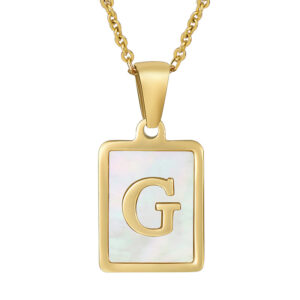 Gold G (including chain)