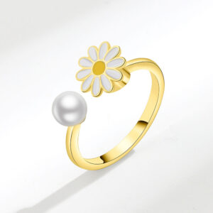 Gold (white flowers) / Opening adjustable