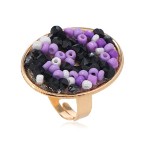 Green black + purple medium KC Gold (WR897) / Adjustable opening