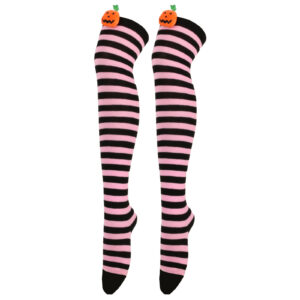 Pink black strips/Pumpkin 3 / All yards