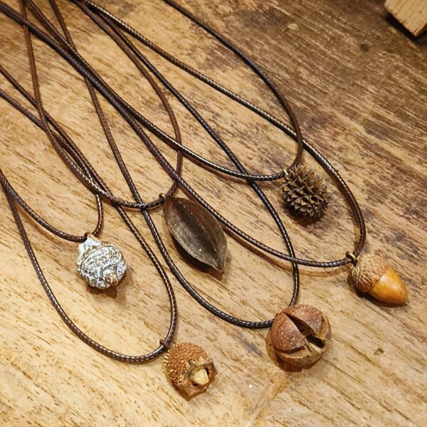Wholesale Handmade Vintage Acorn Necklaces