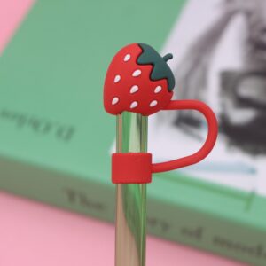 Large red strawberry 10mm / Bag without straw