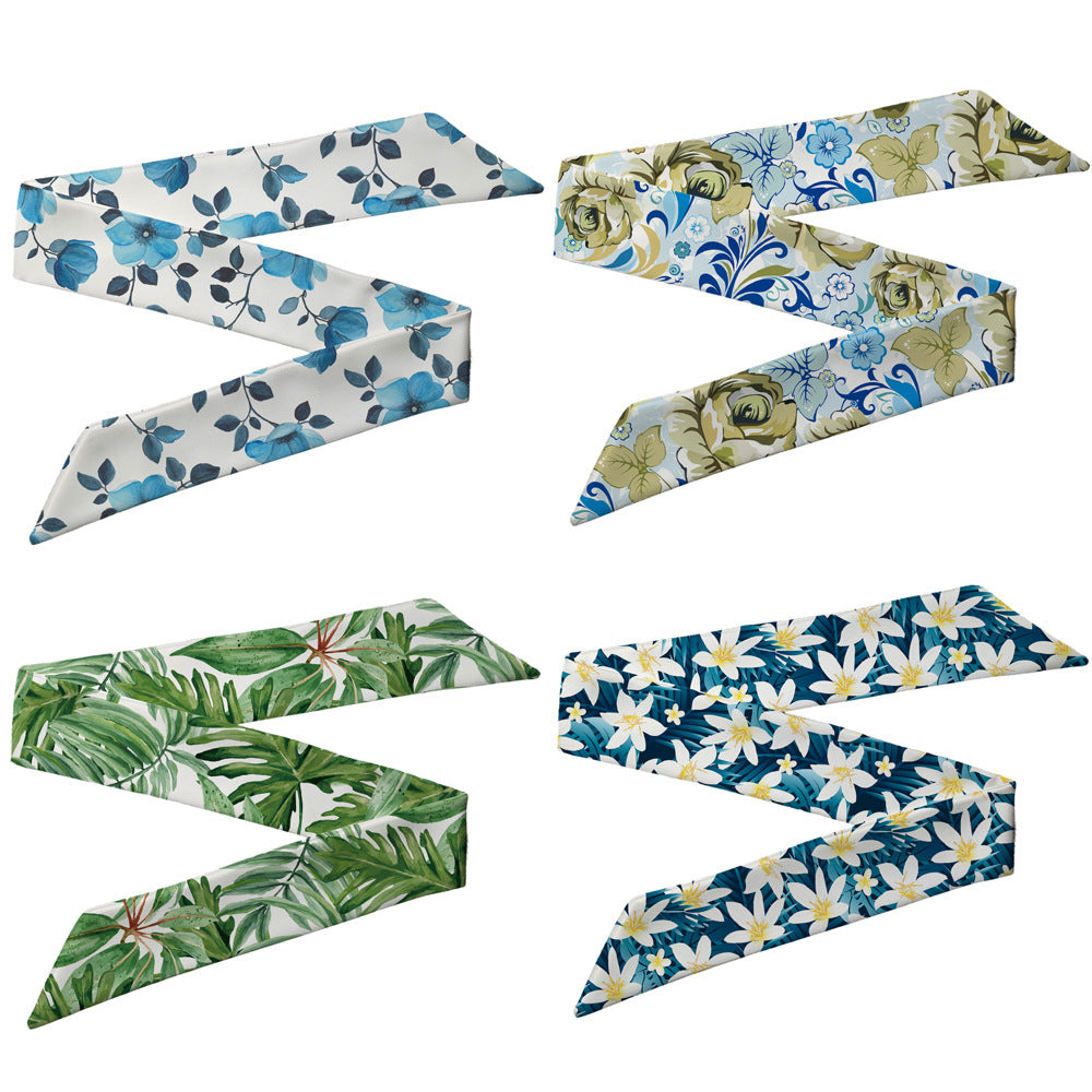 Wholesale Plant Thin lyester Hair Bands