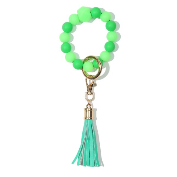 O1CN01UPvkPh1eDqz0AuLpZ_2216524353838-0-cib-3 Wholesale Fluorescent Luminous Colored Silicone Beaded Wrist Keychain