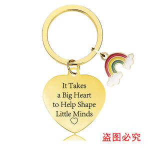 CHX043 keychain gold