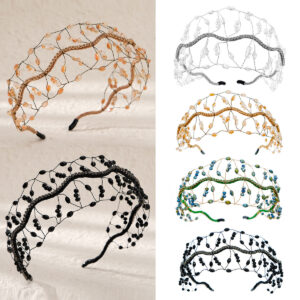 Wholesale Crystal Braided Bridal Headband