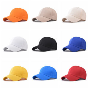 Wholesale Solid Cotton Baseball Caps