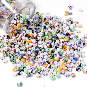 Randomly mixed colors / 4mm (130 pieces/pack)