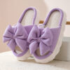 Wholesale Thick Sole Linen Slippers