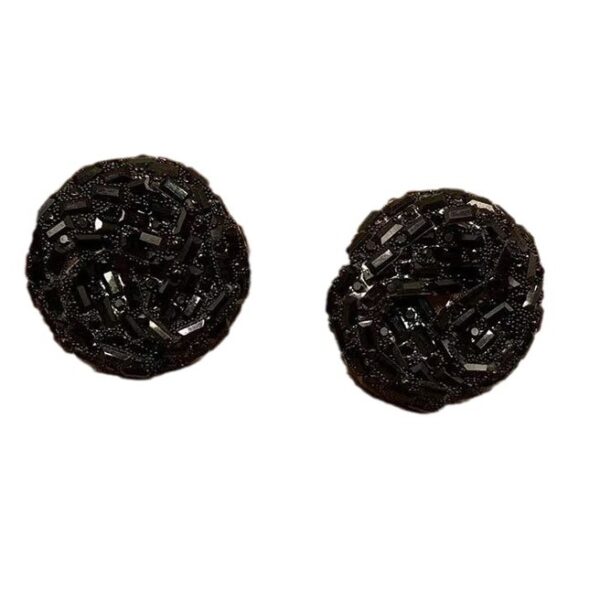 O1CN01UU5T3J1HDdf2jNBDd_2210976180724-0-cib Wholesale Hollow Colored Glass Full Diamond Earrings