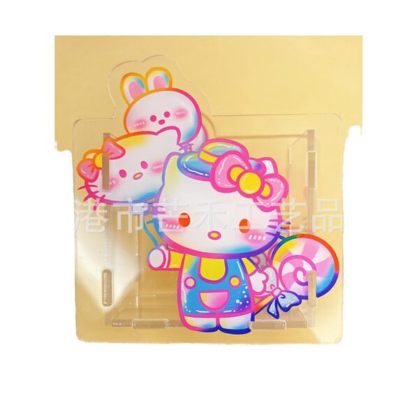 Wholesale 10cm Popular cute Cartoon DIY Acrylic Pen Holder OLY Exclusive
