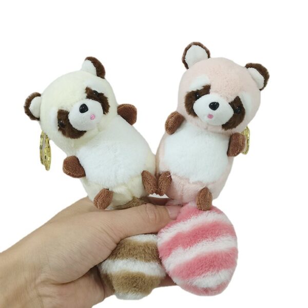 Wholesale Raccoon Plush Doll Keychain