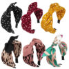 Wholesale Fabric Rabbit Ears Knotted Headband