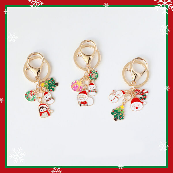 O1CN01UWVY0S1HvbUZh9gwQ_2212557850820-0-cib Wholesale Christmas Gift Cute Keychains