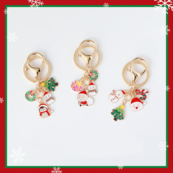 O1CN01UWVY0S1HvbUZh9gwQ__2212557850820-0-cib Wholesale Christmas Gift Cute Keychains